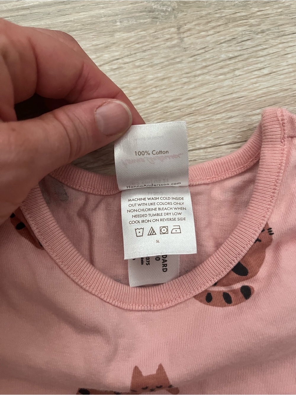 Hanna Andersson Girl’s Playground Pocket Dress Pink Cats - Size 2T - Picture 5 of 7